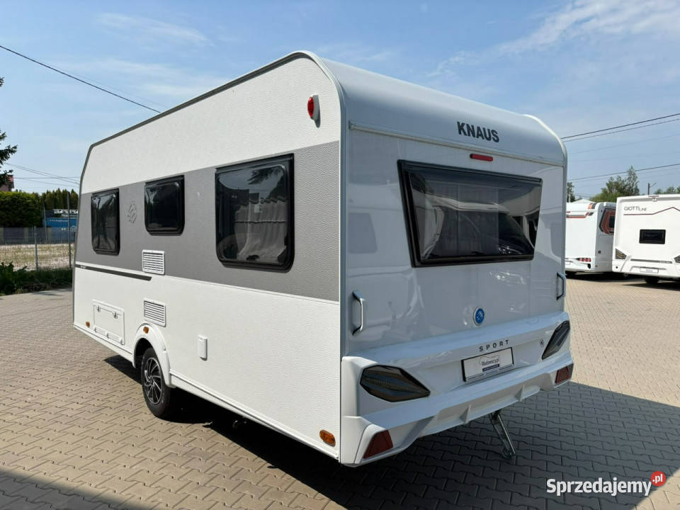przyczepy kempingowe Knaus Sport 450 FU z mazowieckie Janki