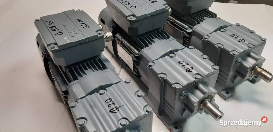 Motoreduktor 055 kW221 obr wielkopolskie Leszno
