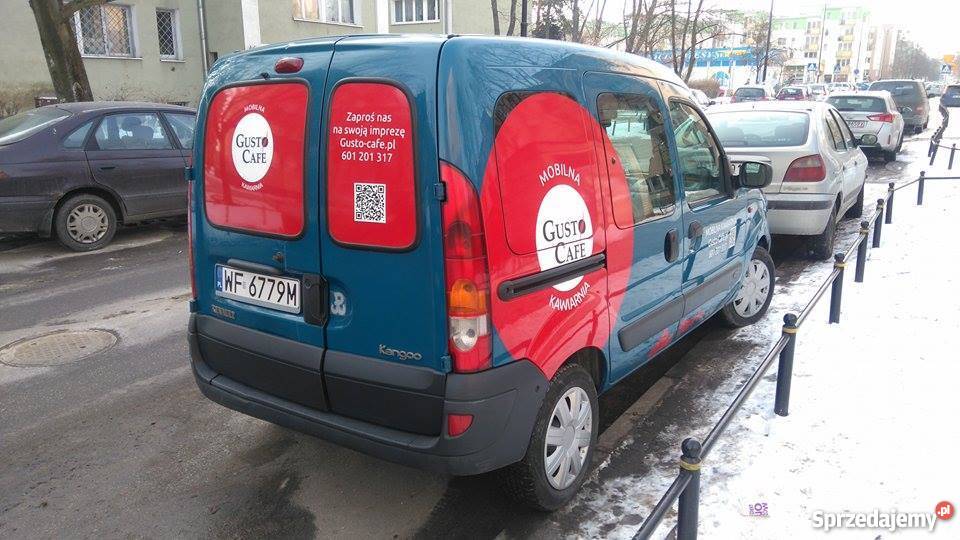 Renault Kangoo 04 Mobilna kawiarnia foodtruck diesel mazowieckie Warszawa