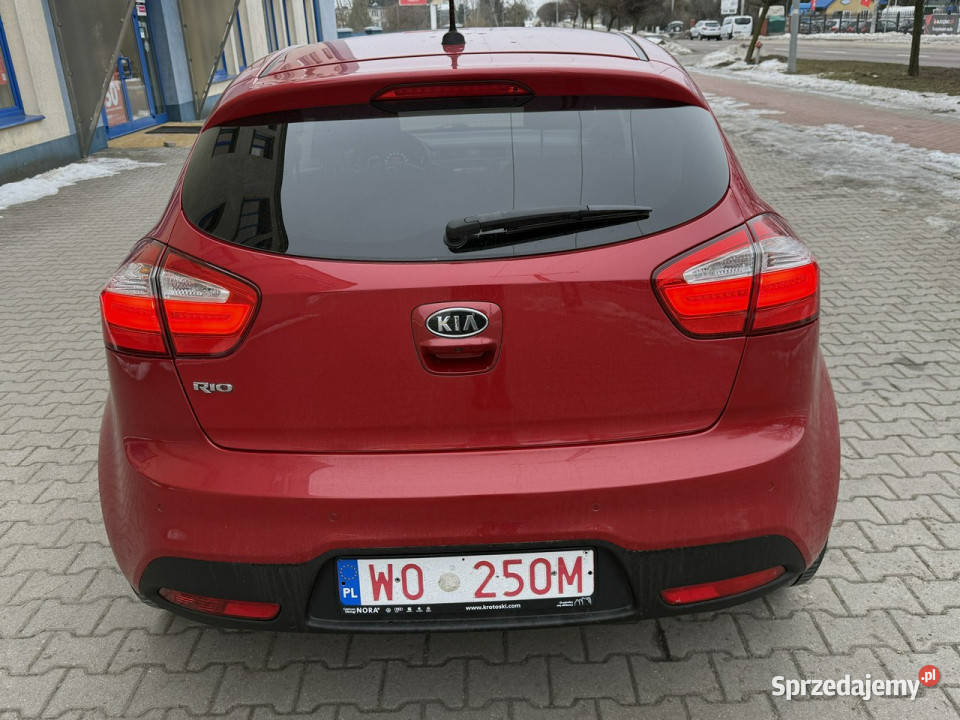Kia Rio Kia Rio 12B 2012r Nawigacja LED benzyna Sokołów Podlaski