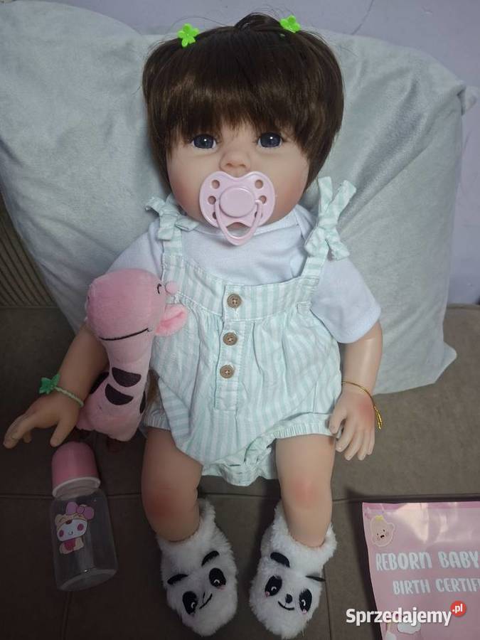 Lalka Reborn z włosami Kalisz