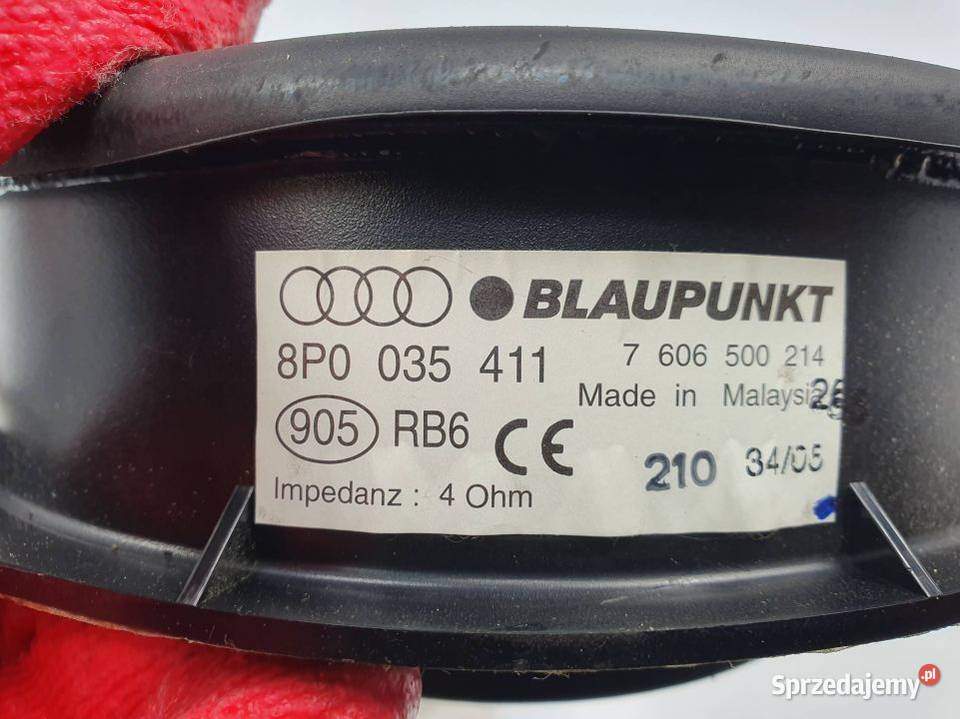 GŁOŚNIK AUDI A3 8P 8P0035411 Lipno