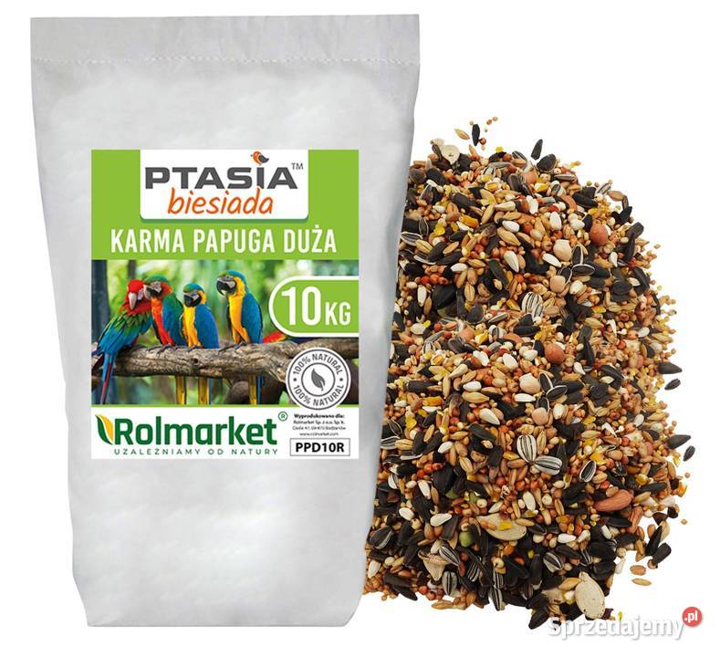 Karma pokarm Papug małych średnich dużych 10 Cieśle sprzedam