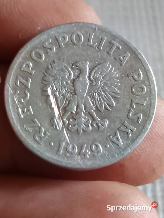 Sprzedam 50 groszy 1949 lekka skretaka bbb