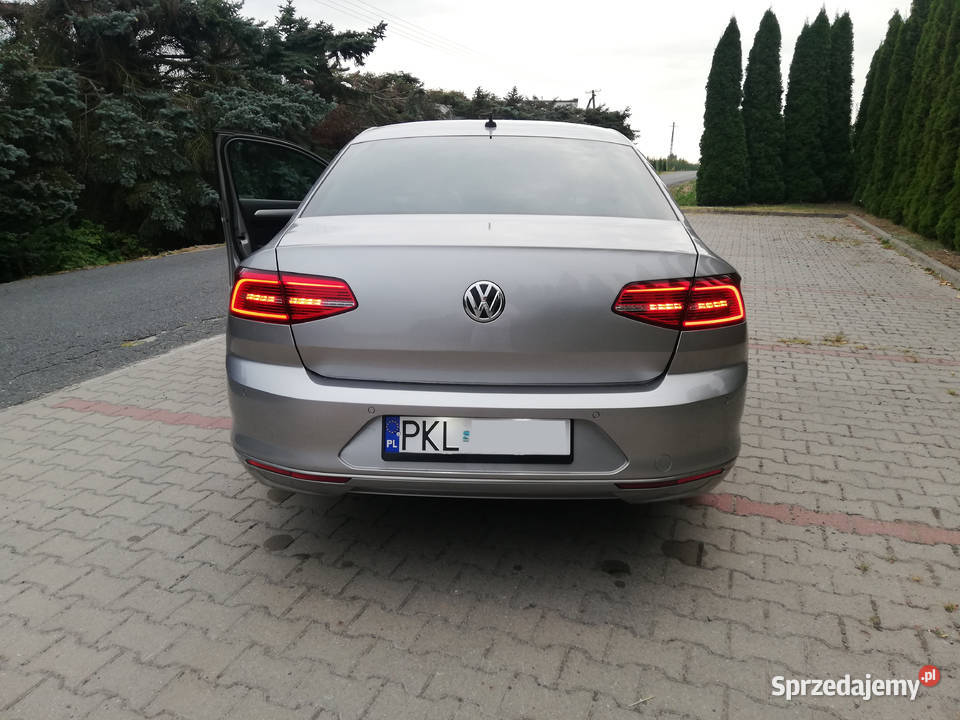 VW Passat B8 Diesel Zadbany LED Ekonomiczny 2017 przyciemniane szyby wielkopolskie
