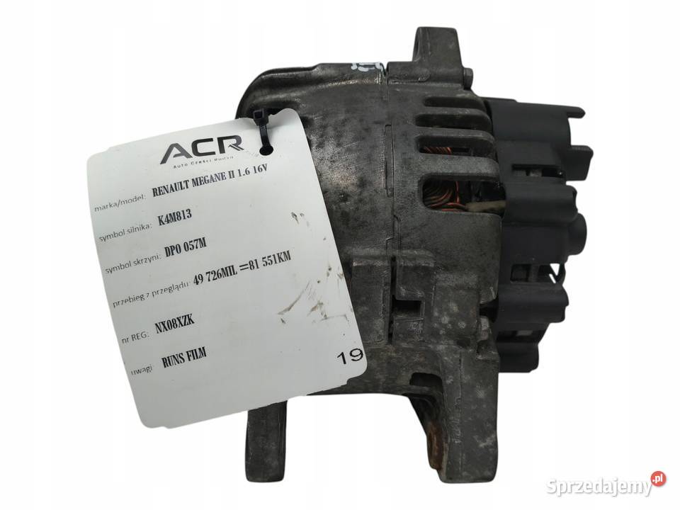 ALTERNATOR Renault Megane II Scenic II 16 16V sprzedam