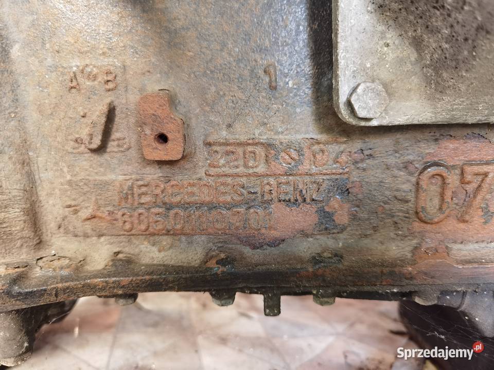 Silnik Mercedes OM605 25 diesel do naprawy W202 Części samochodowe Zamość