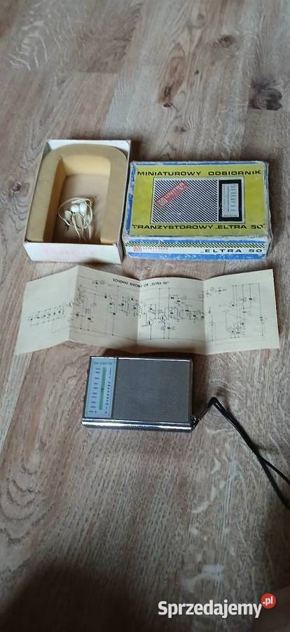 Stare radio tranzystorowe z PRL u Kraków