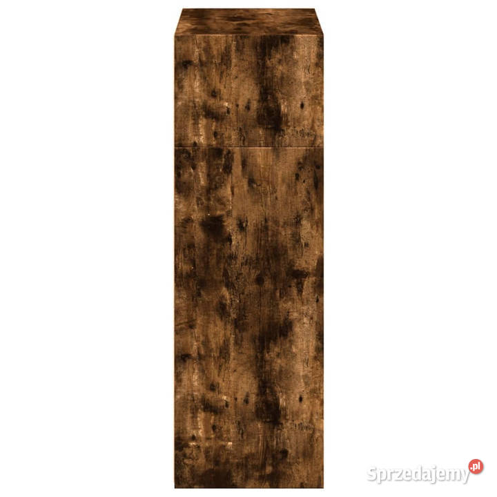 Wysoka szafka przydymiony dąb 70x41x124 WM846408 Warszawa
