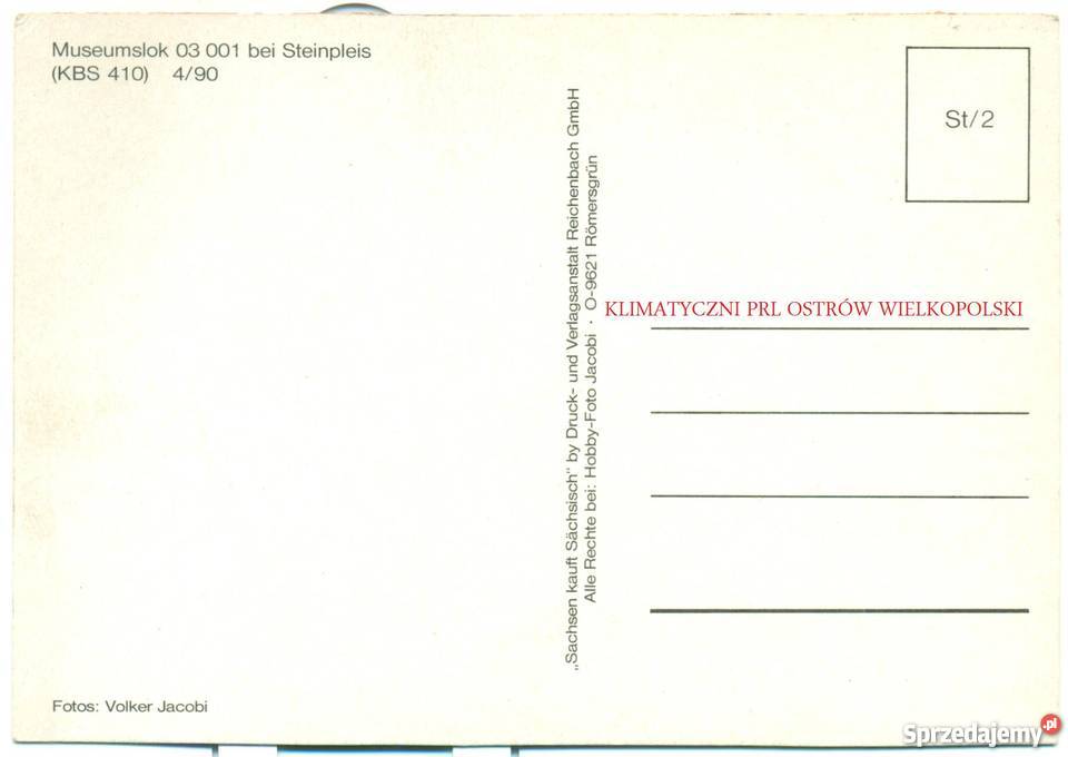 Stara pocztówka lokomotywa parowóz 11