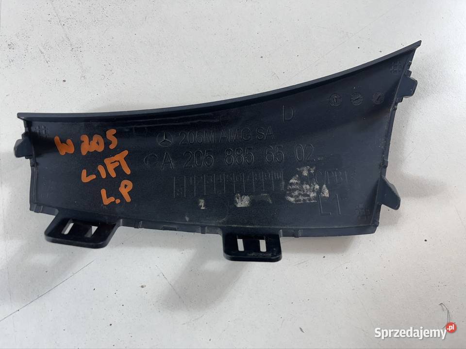 MERCEDES W205 AMG LIFT LISTWA ZDERZAKA LEWA osobowe Pozostałe Międzychód