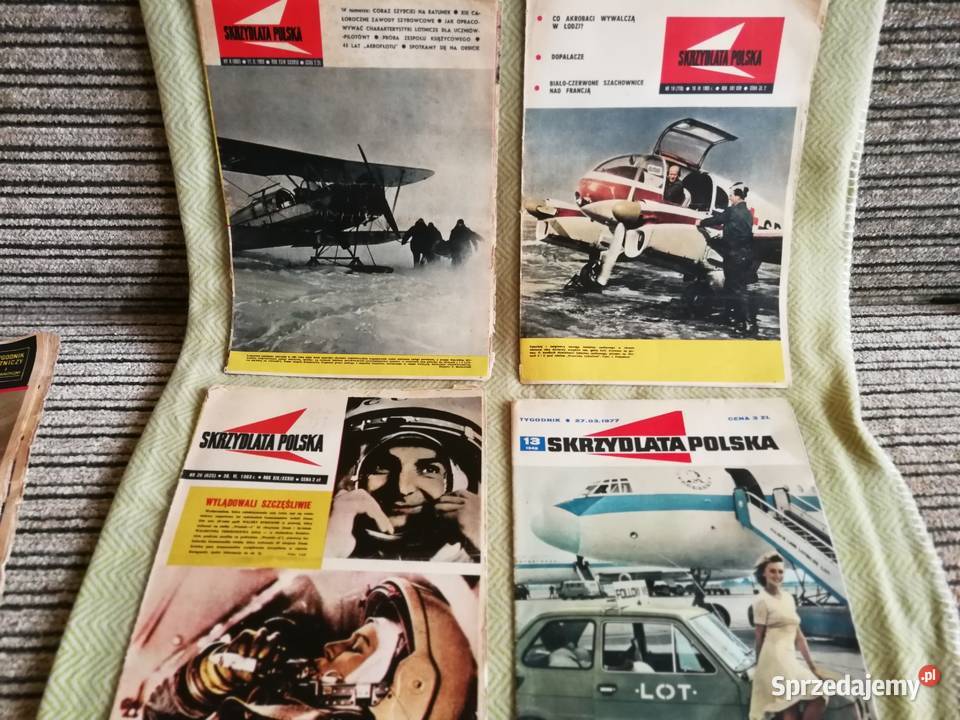 Skrzydlata Polska 19681977 Retro Lotnictwo PRL zachodniopomorskie Szczecin