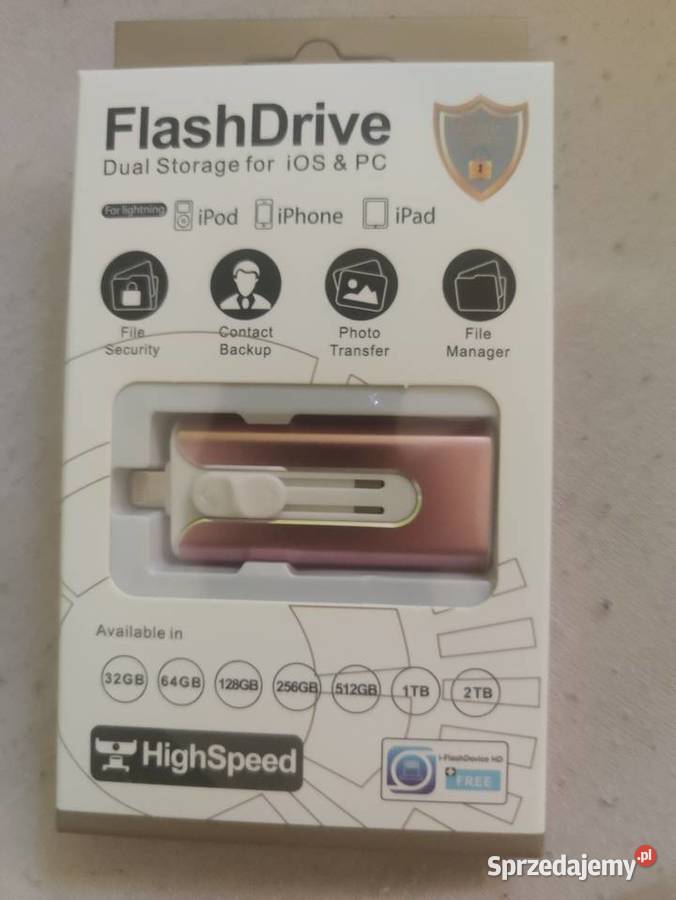 FlashDrive Dual Storage for iOS PC Bytom