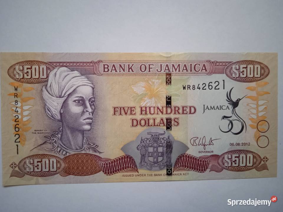 Jamajka 500 06082012 Numizmatyka Numizmatyka Zabrze