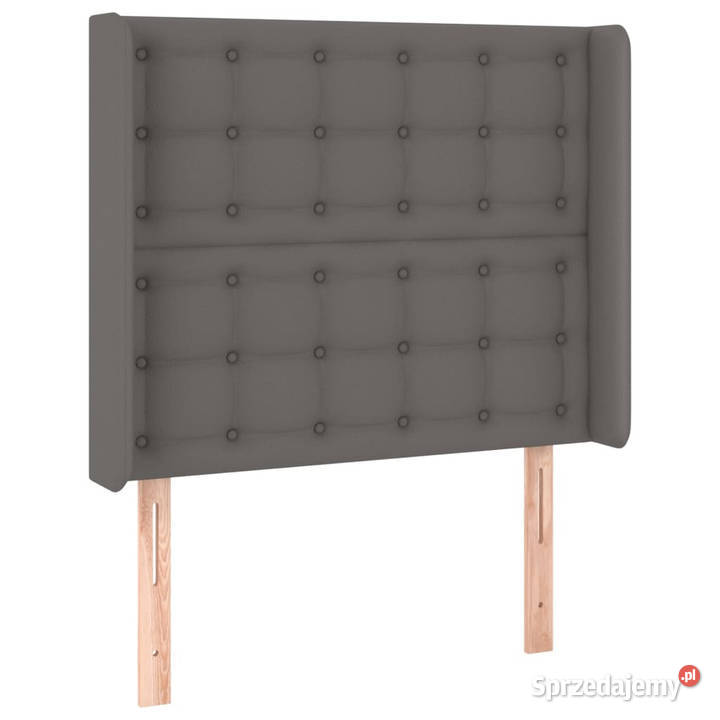 Zagłówek uszak szary 103x16x118128 sztuczna mazowieckie Warszawa sprzedam