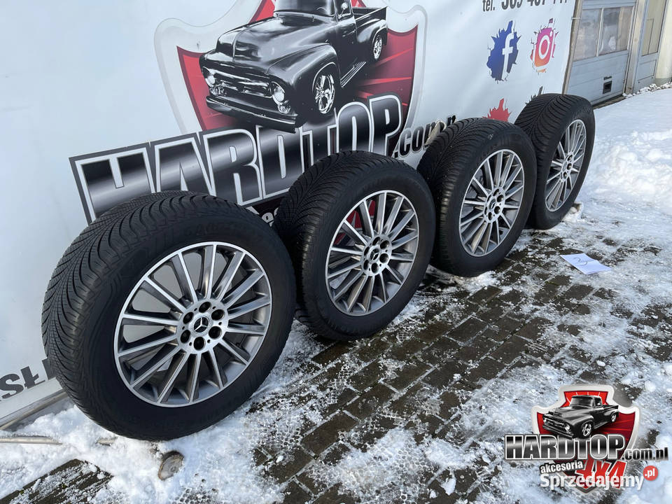 MERCEDES X Opony Felgi Komplet Goodyear Vector 4 terenowe Pasłęk