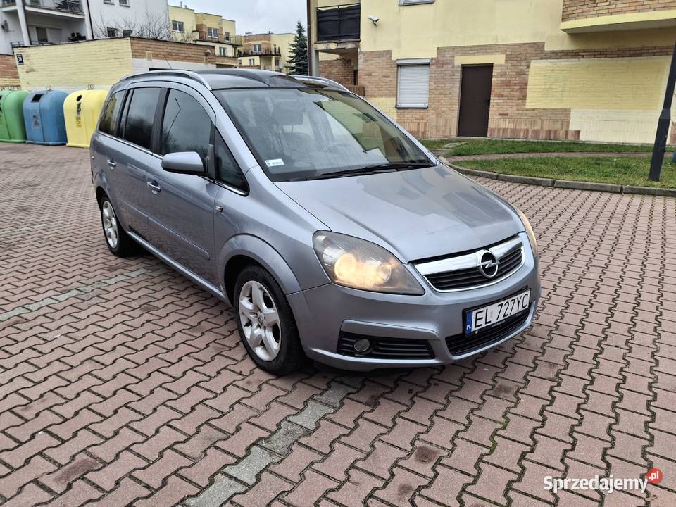 Opel Zafira 18 benzyna 2006 7 osobowe 1800cm3 Łódź