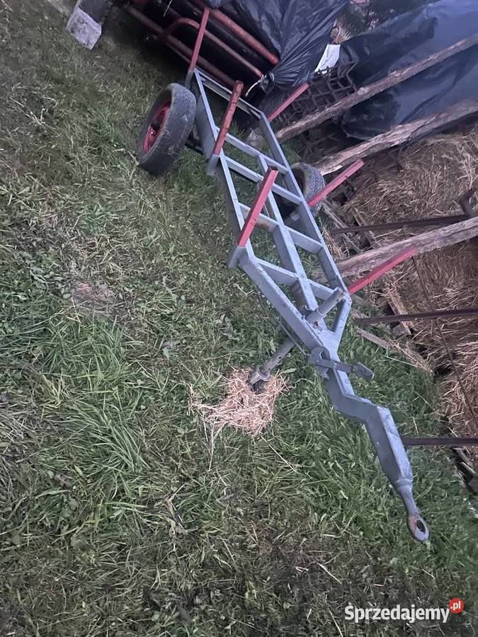 Dwukołowa przyczepa do traktora Mszana Dolna sprzedam
