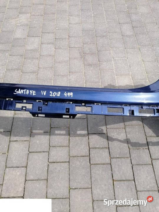 Hyundai Santa Fe IV 2018 zderzak tył Kozubszczyzna