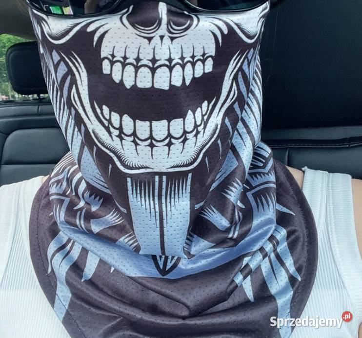 CHUSTA KOMINIARKA KOMIN BANADAMA MOTOCYKLOWA