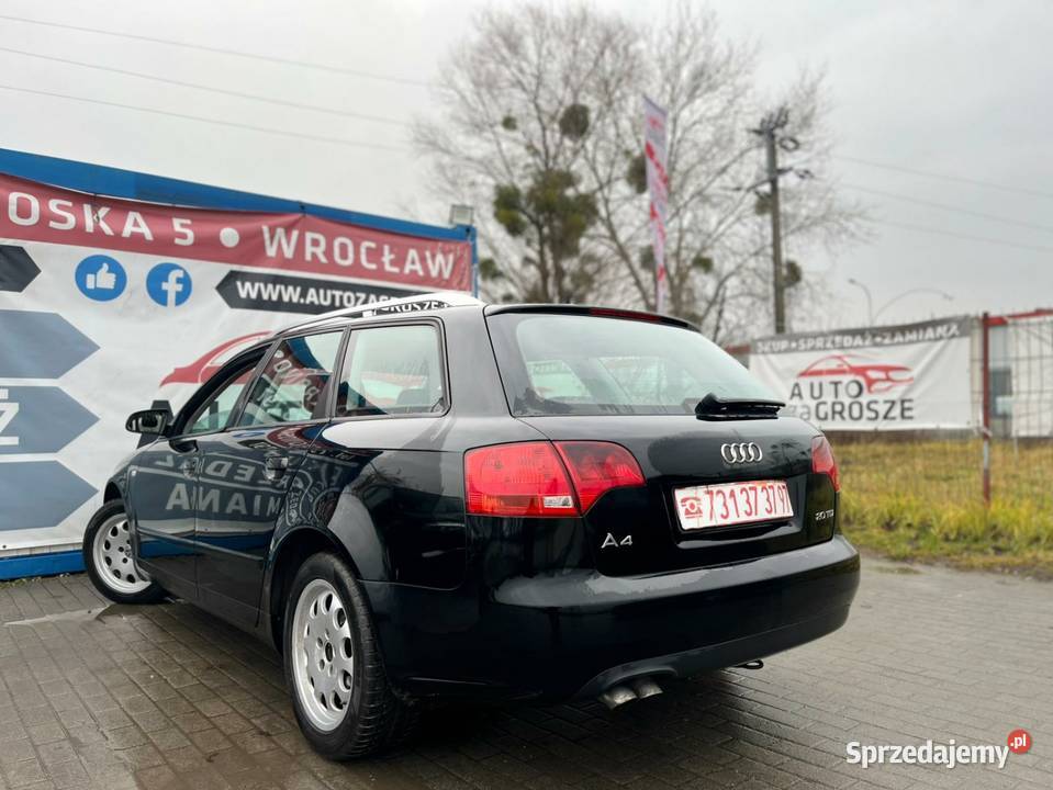 Audi A4 20 TDI 2005 Klima Alufelgi Zadbany manualna Wrocław