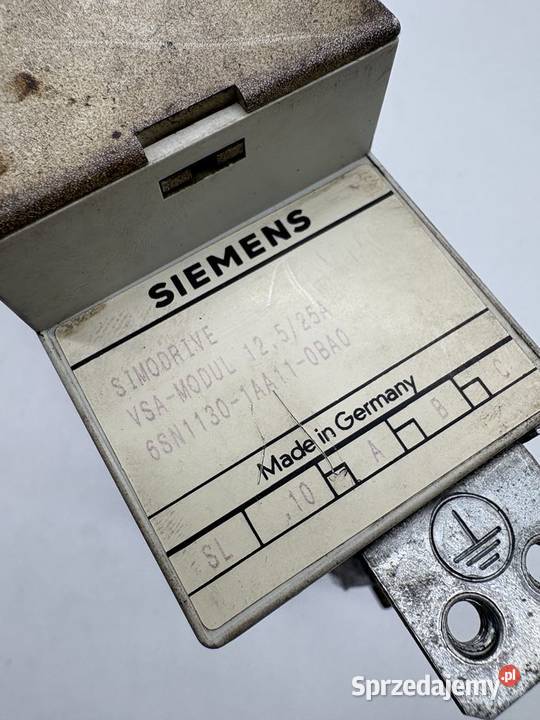 Siemens 6SN11301AA110BA0 VSAModul 12525A Warszawa