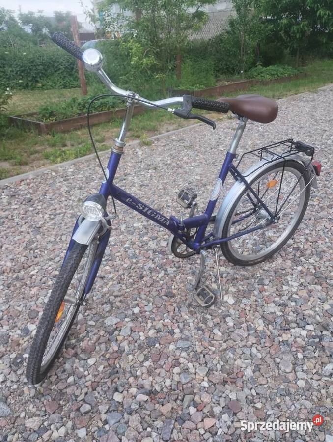 Rower składak na kołach 24