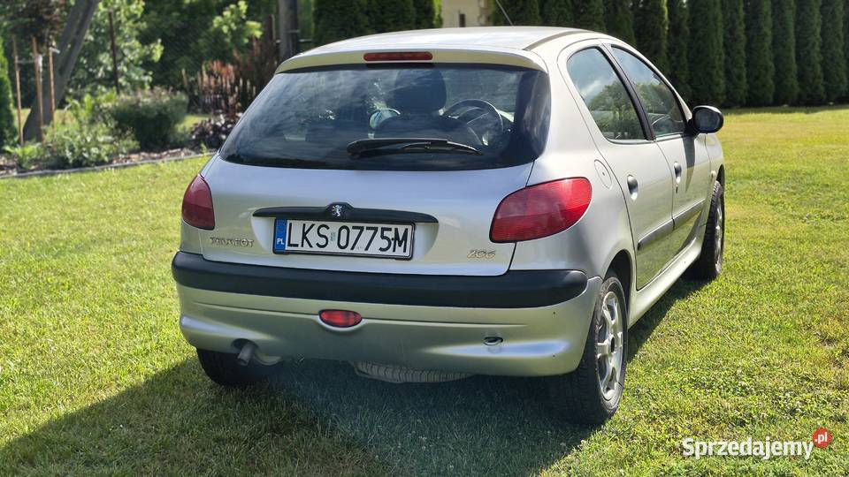 Peugeot 206 14 benzyna 2003r benzyna lubelskie Krasnystaw