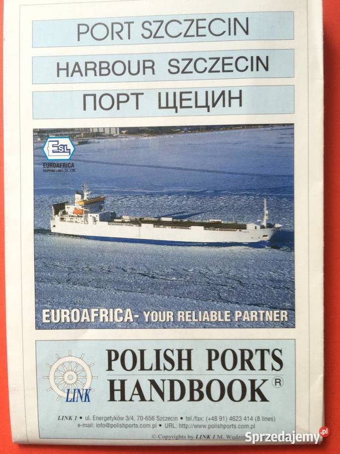2538 Polish Ports Szczecin Mapa zachodniopomorskie