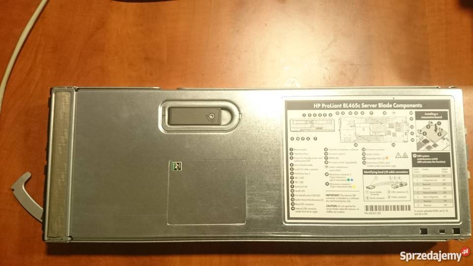 Serwery HP Blade bl465c enclosure c7000 Oleśnica
