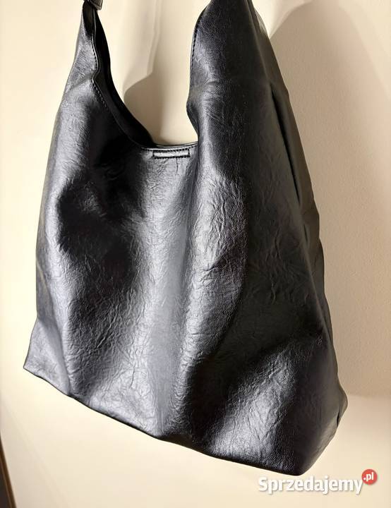 TorbaShopperka Vintage Hobo 2w1 czarna Kielce sprzedam
