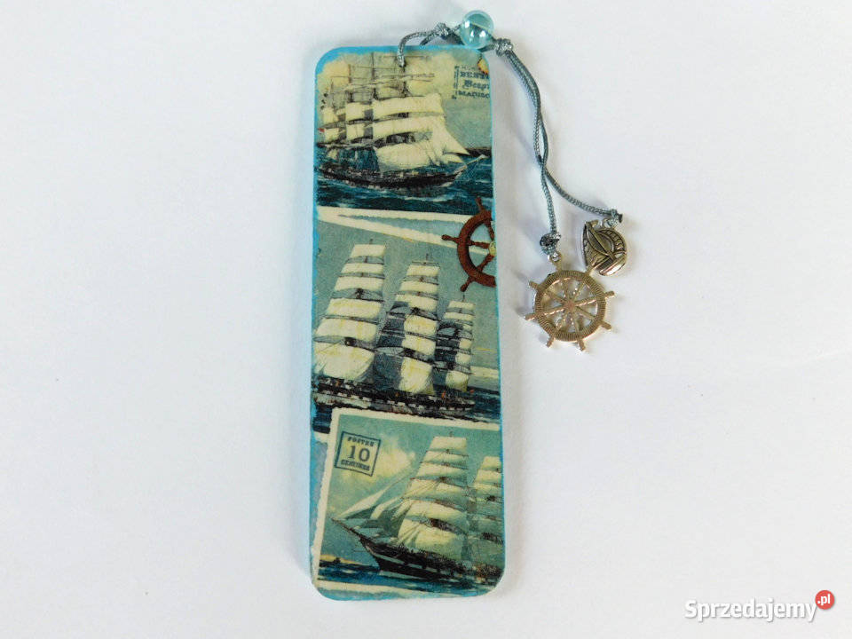 Marynistyczna zakładka do książki dwustronna Pozostałe