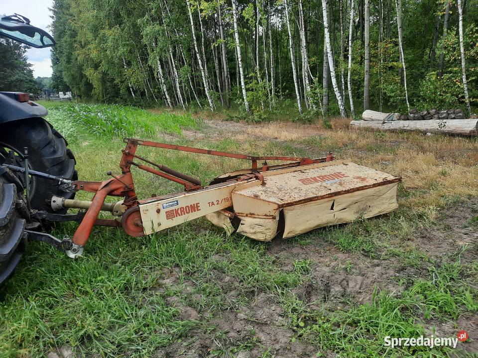 Kosiarka rotacyjna krone 180 nieuszkodzony Jarocin