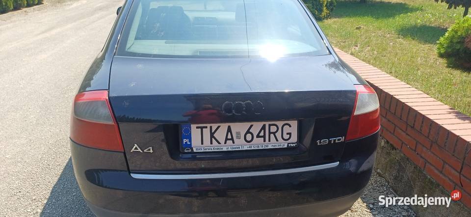 Audi A4 2001 Klimontów