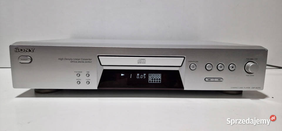 SONY odtwarzacz CD player CDP XE 270 CDPXE270 Międzychód