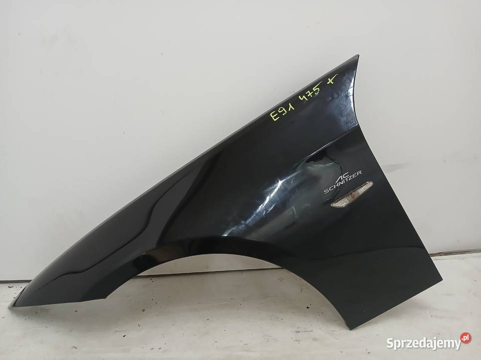 BŁOTNIK LEWY PRZEDNI BMW E90 E91 4759 BLACK osobowe Błotniki