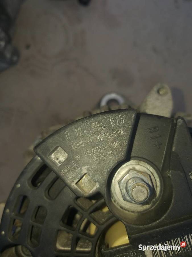 alternator Man TGX TGS 51261017283 Myszyniec