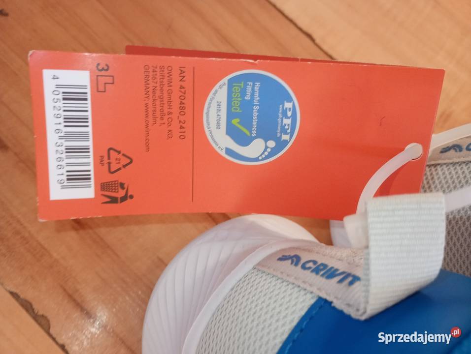buty CRIVIT 44 sportowe jasne nowe zachodniopomorskie Szczecin