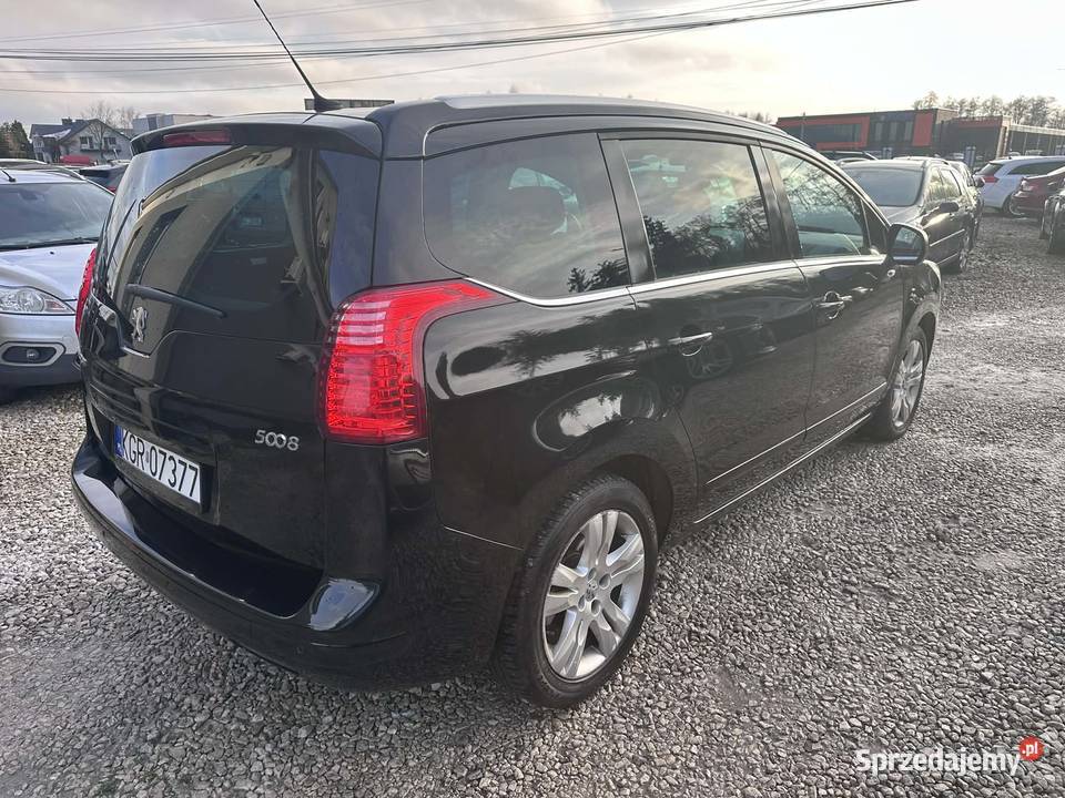 Peugeot 5008 20 HDI 150 7 Osobowy Bogate immobilizer Ładna