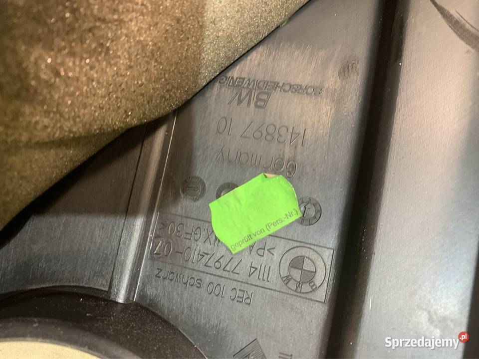 Pokrywa górna silnika 7797410 bmw 3 e90 e91 e92 Osłony silnika Szczecin sprzedam