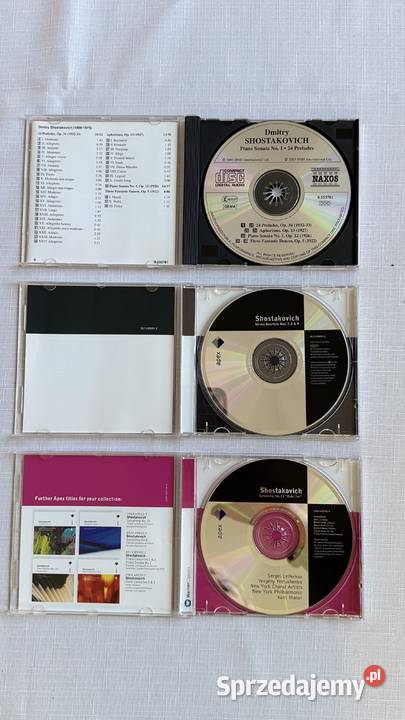 Dimitry Shostakovich3 plyty CD 1 płyta Płyty i kasety lubelskie Lublin