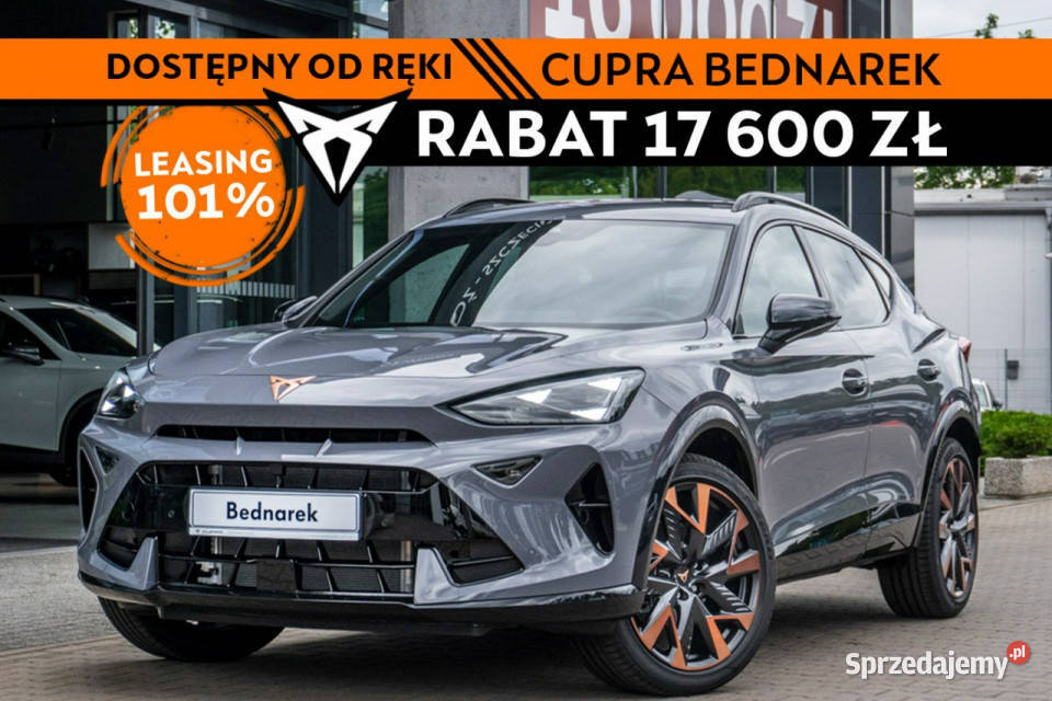 Cupra Formentor 15 eTSI 150 DSG Dostępny ręki wielofunkcyjna kierownica łódzkie