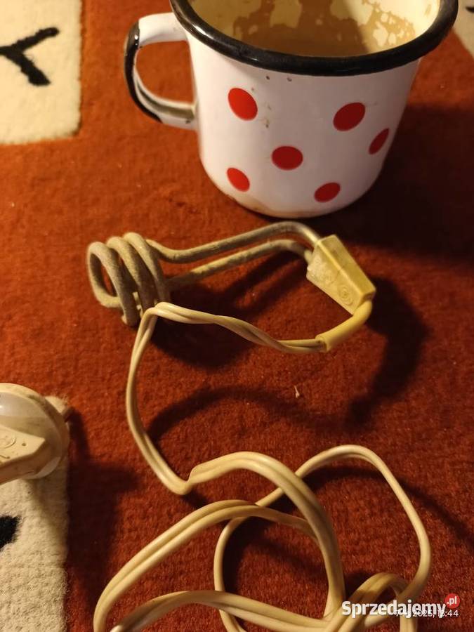 Garnekgrzałka Vintage z głębokiego PRLu Wronki