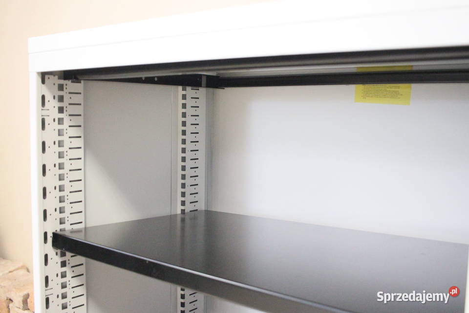 Biurowa szafa metalowa przesuwne drzwi Pszczyna