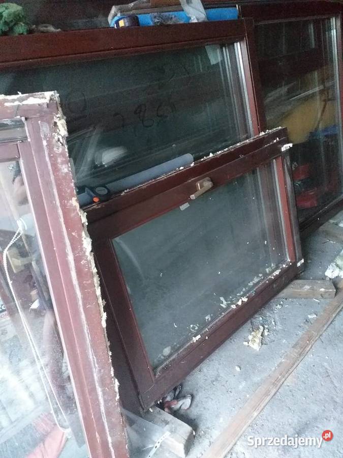 okna drewniane z demontażu śląskie Rybnik