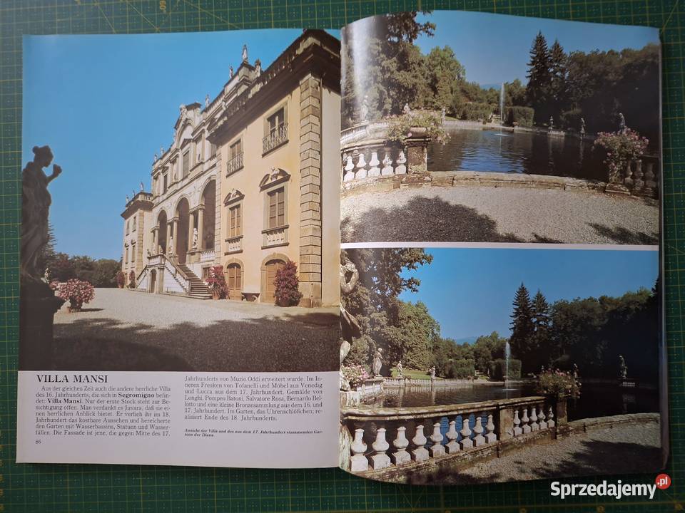 Lucca Kunststadt Romy Grieco j niem Rok wydania 1992 Kraków