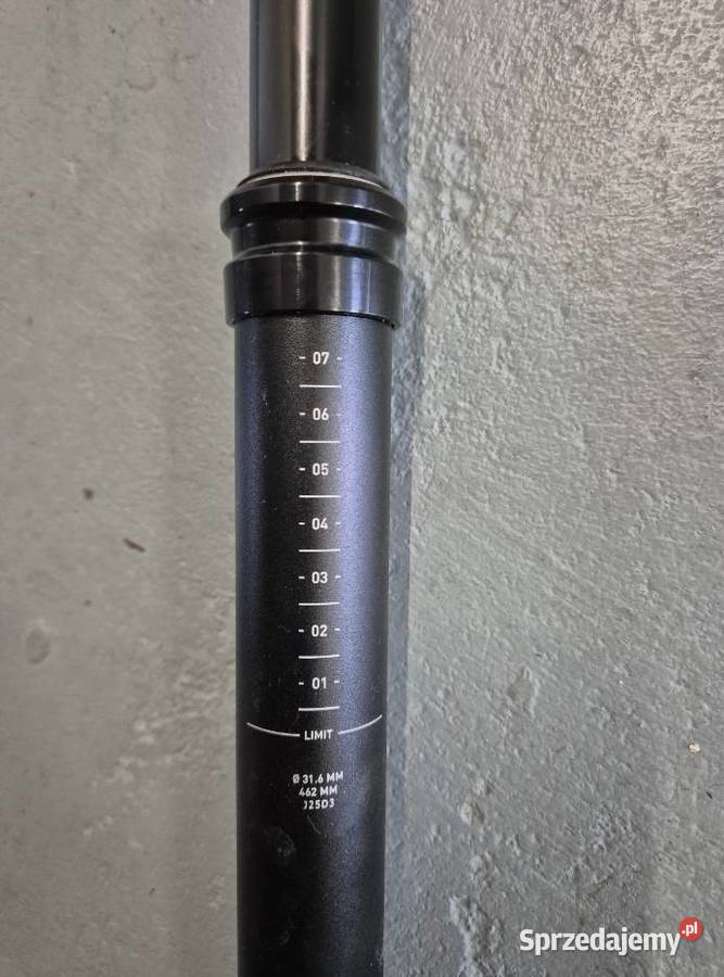 Sztyca regulowana Cube do roweru podsiodłowa 316 Zielona Góra