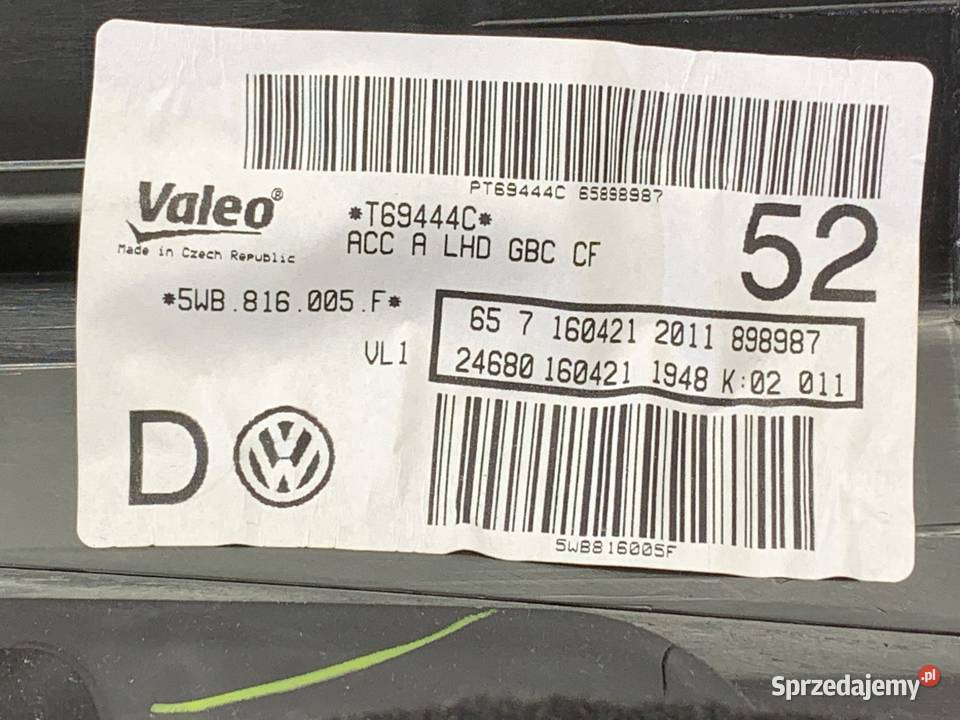 NAGRZEWNICA KOMPLETNA KOMBAJN AUDI Q3 II