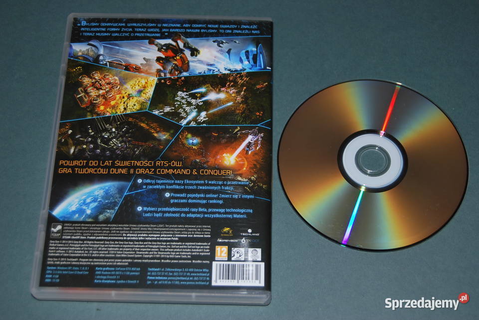 GreyGoo War Is Evolving Gra na PC Retro 2014r Warszawa