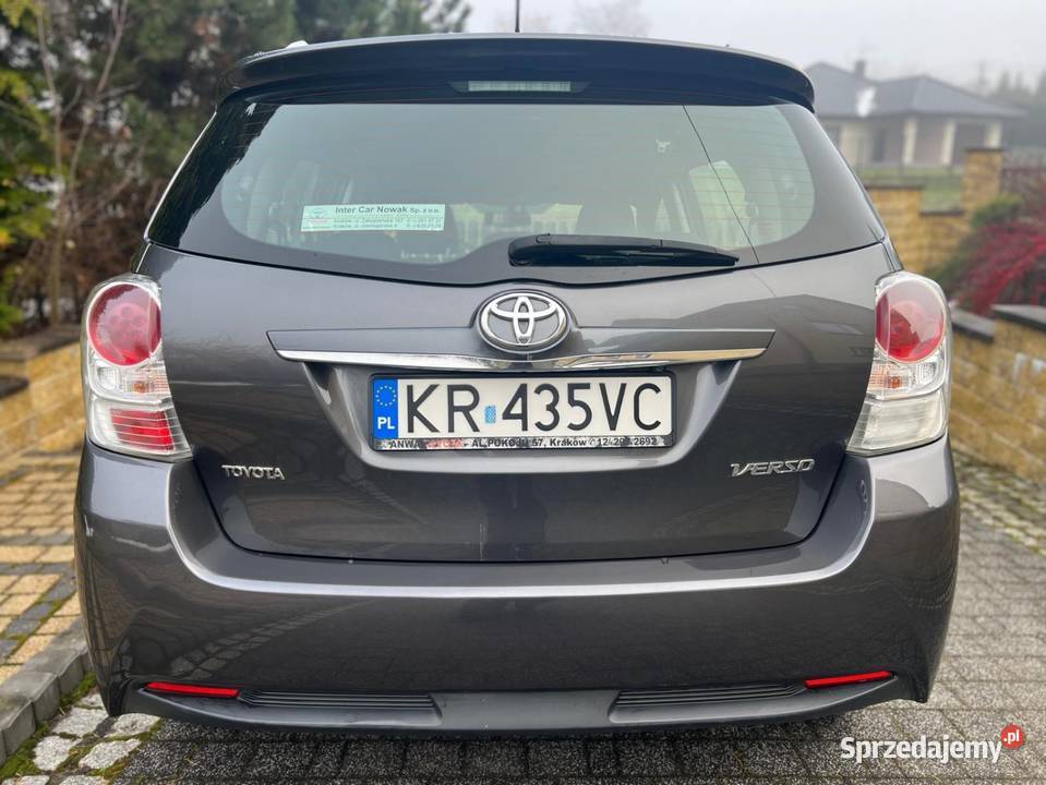 Toyota Verso 20 D4D 124 wersja 7os Salon Kraków